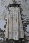 Mutedance 24 Autumn and Winter Flower Dye Pleated Skirt MD-MD24FW65-hoary